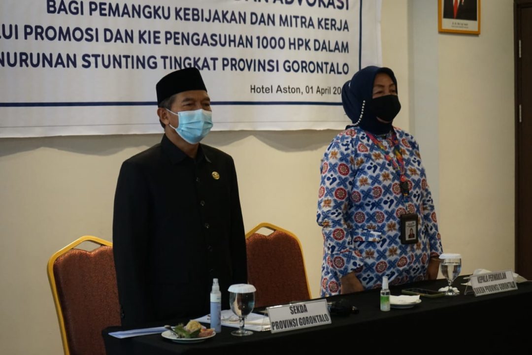  Tangani Stunting di Gorontalo Butuh Kerjasama Semua Pihak