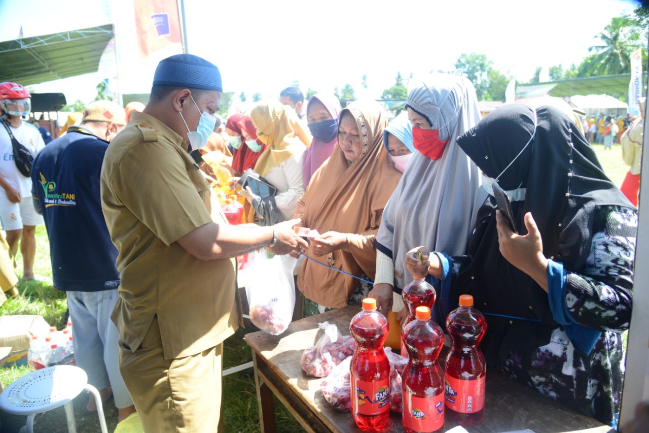  Untungnya Belanja Pasar Murah Disyukuri Warga Gorut