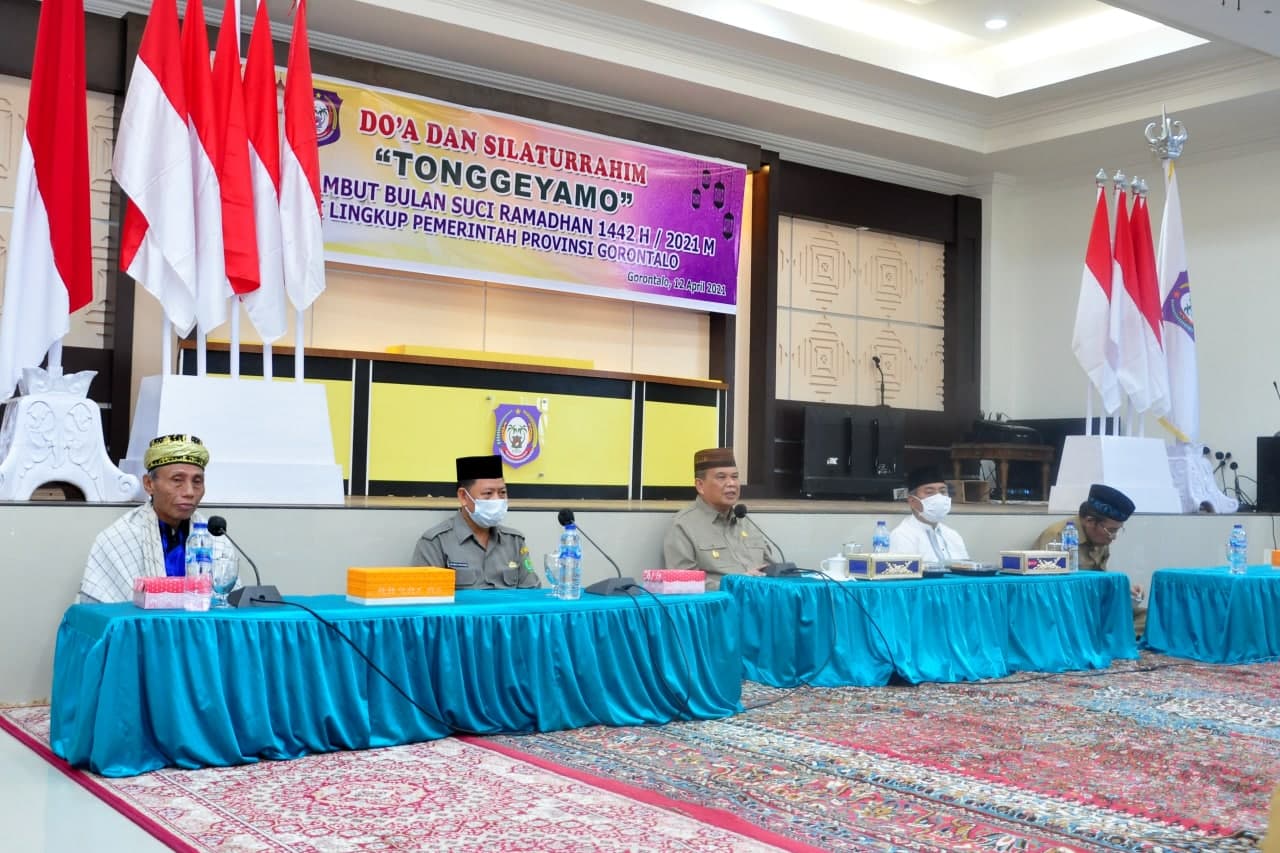  Pemprov Gorontalo Gelar Adat Tonggeyamo