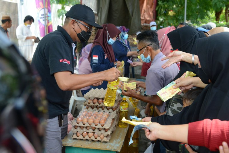  Pasar Murah Bantu Masyarakat, Wali Kota : Terimakasih Pak Gubernur