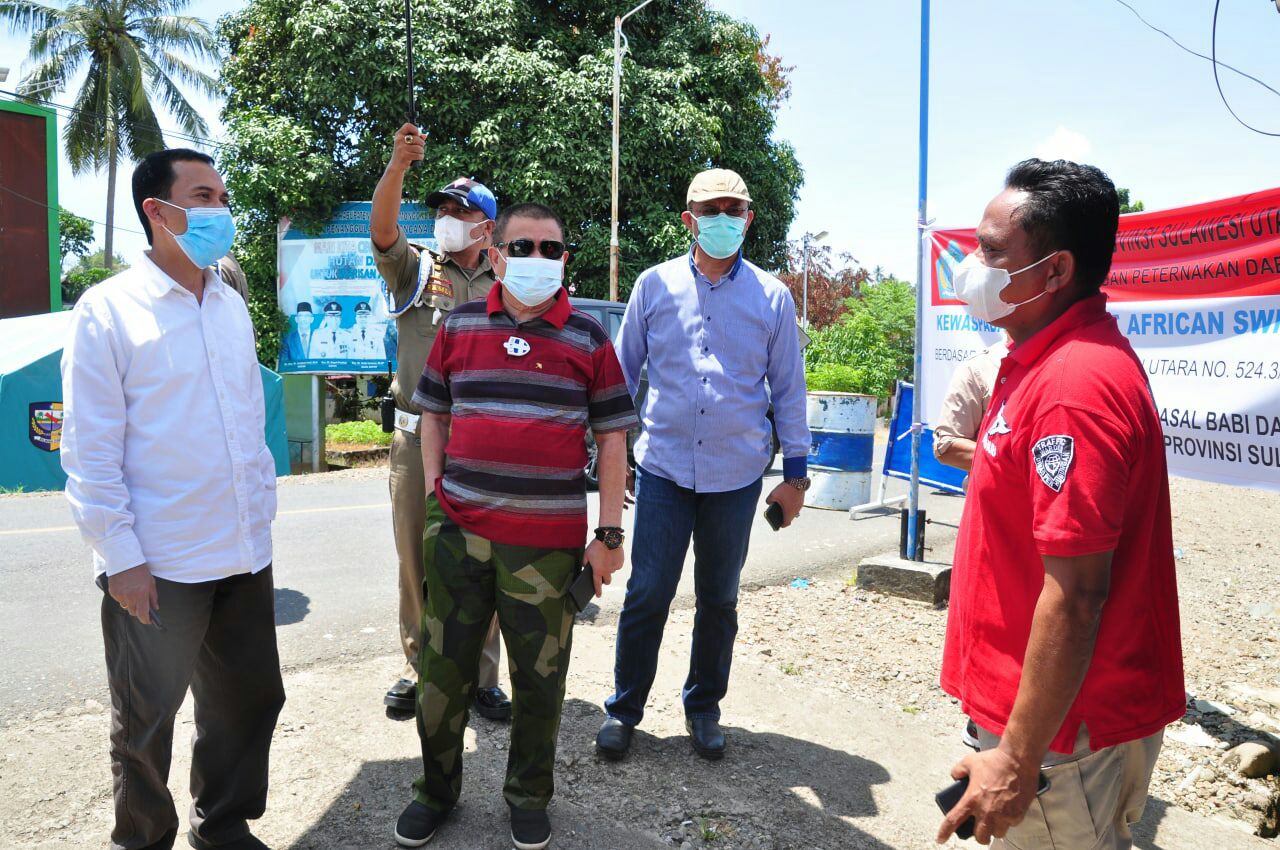  Tingkatkan Koordinasi di Perbatasan, Wagub Kunjungi Posko Bolmut