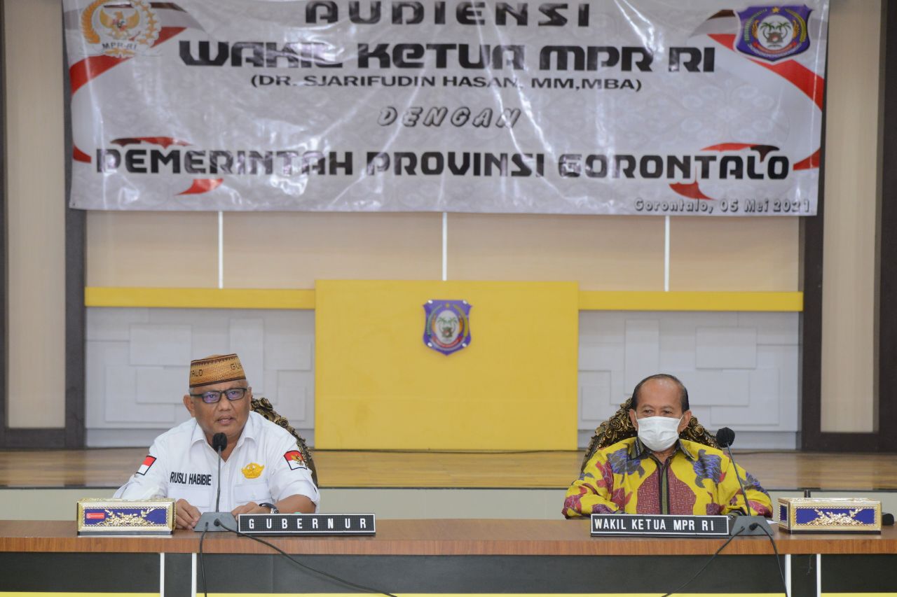  Diskusi Bersama Wakil Ketua MPR RI, Gubernur : Mari Dukung GBHN