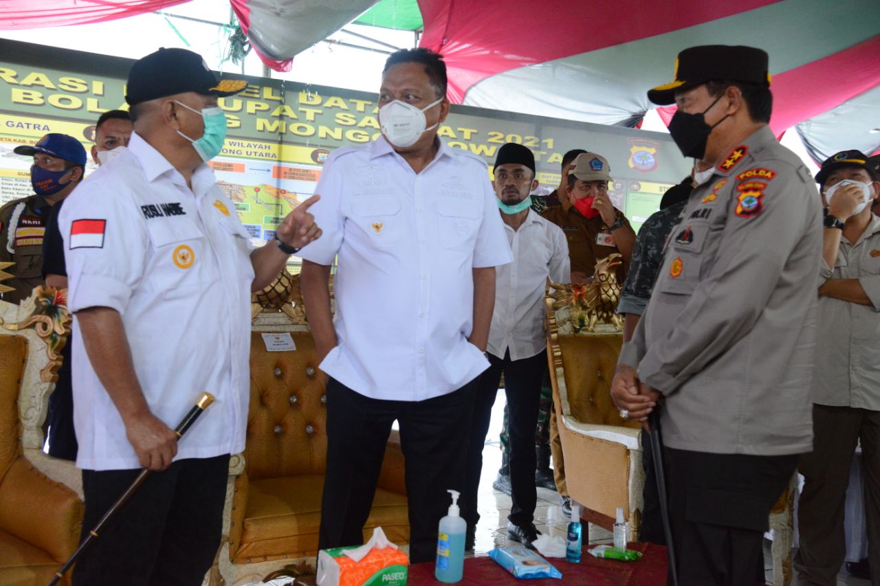  Gubernur Gorontalo dan Sulut Kompak Dukung Larangan Mudik Jokowi