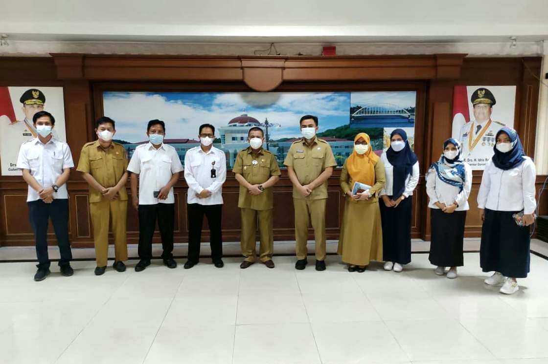  Wagub Terima Kunjungan Delegasi TK-PSDA Provinsi Gorontalo