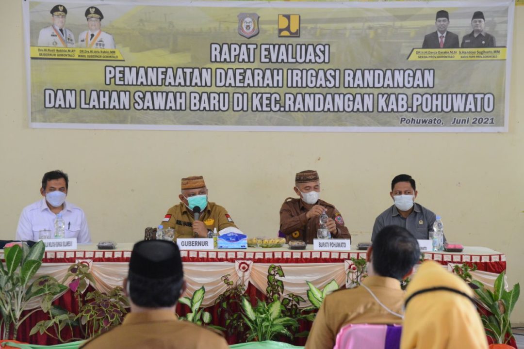  Gubernur Deadline Seminggu Identifikasi Masalah Irigasi Randangan