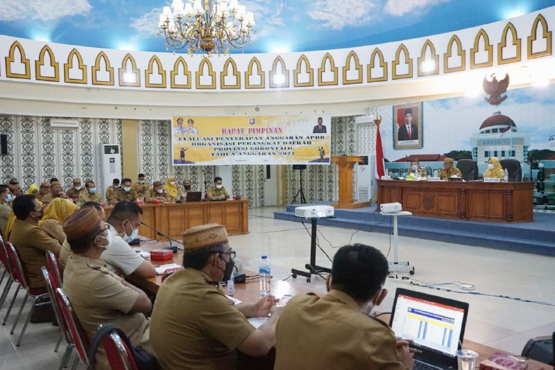  Serapan Anggaran Pemprov Gorontalo Bulan Mei Lampaui Target