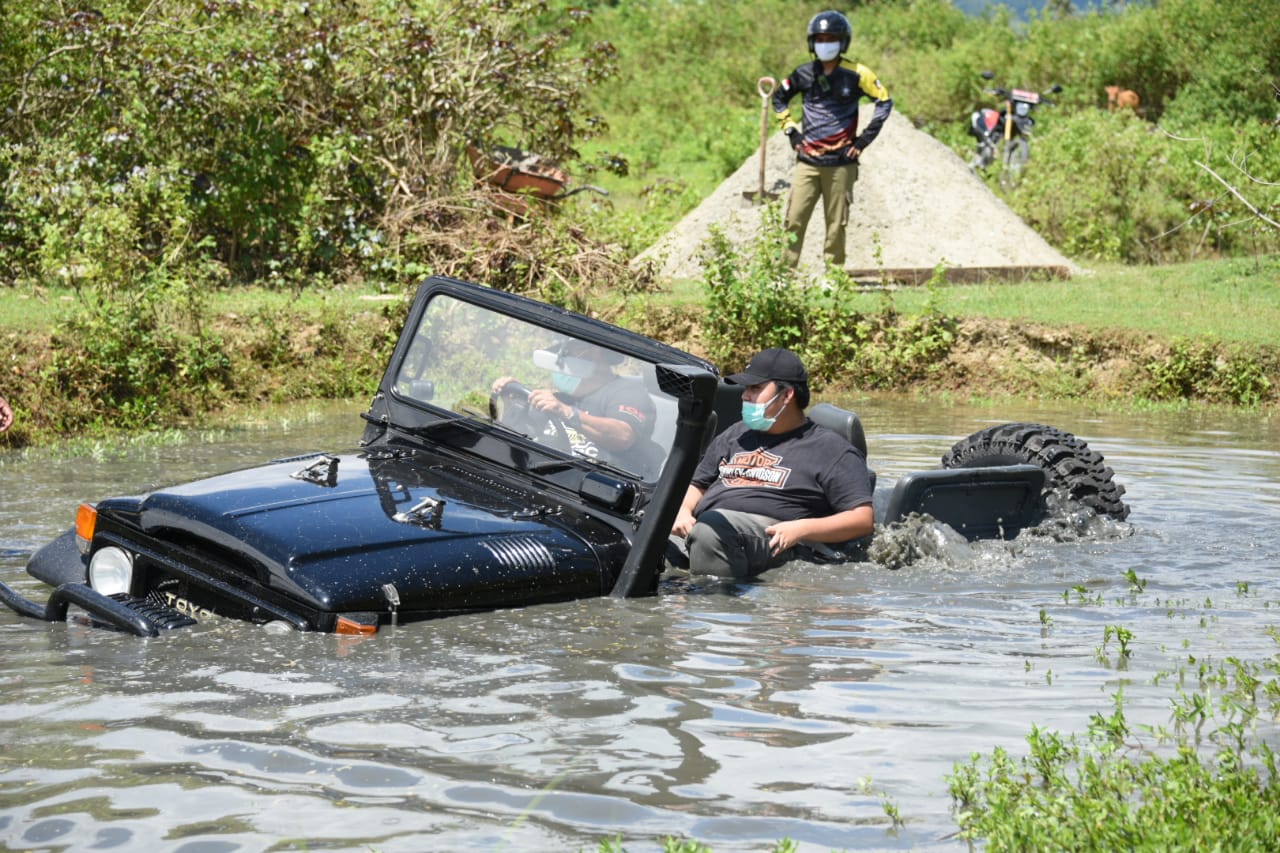  Gubernur Manfaatkan Libur Akhir Pekan Dengan Offroad Bareng IOF Gorontalo