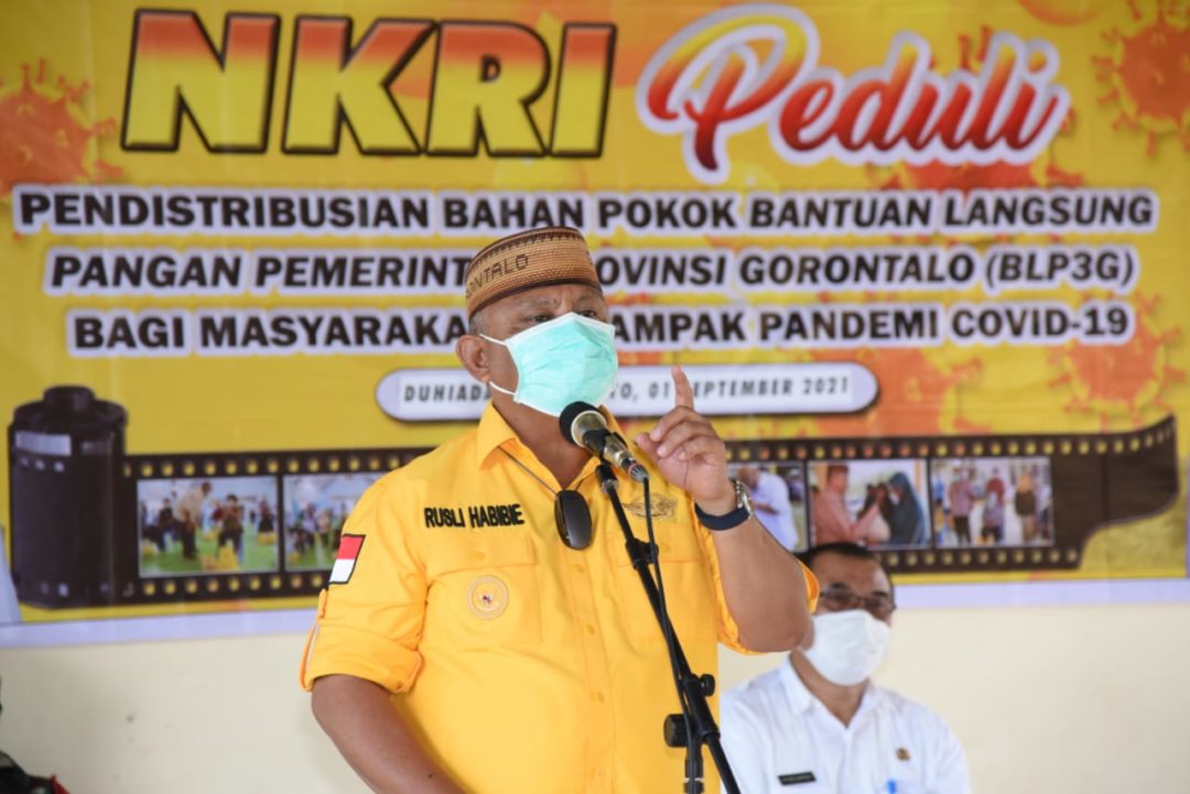  Sehari Vaksin 1.000 Warga, Gubernur Gorontalo Apresiasi Pemkab Pohuwato