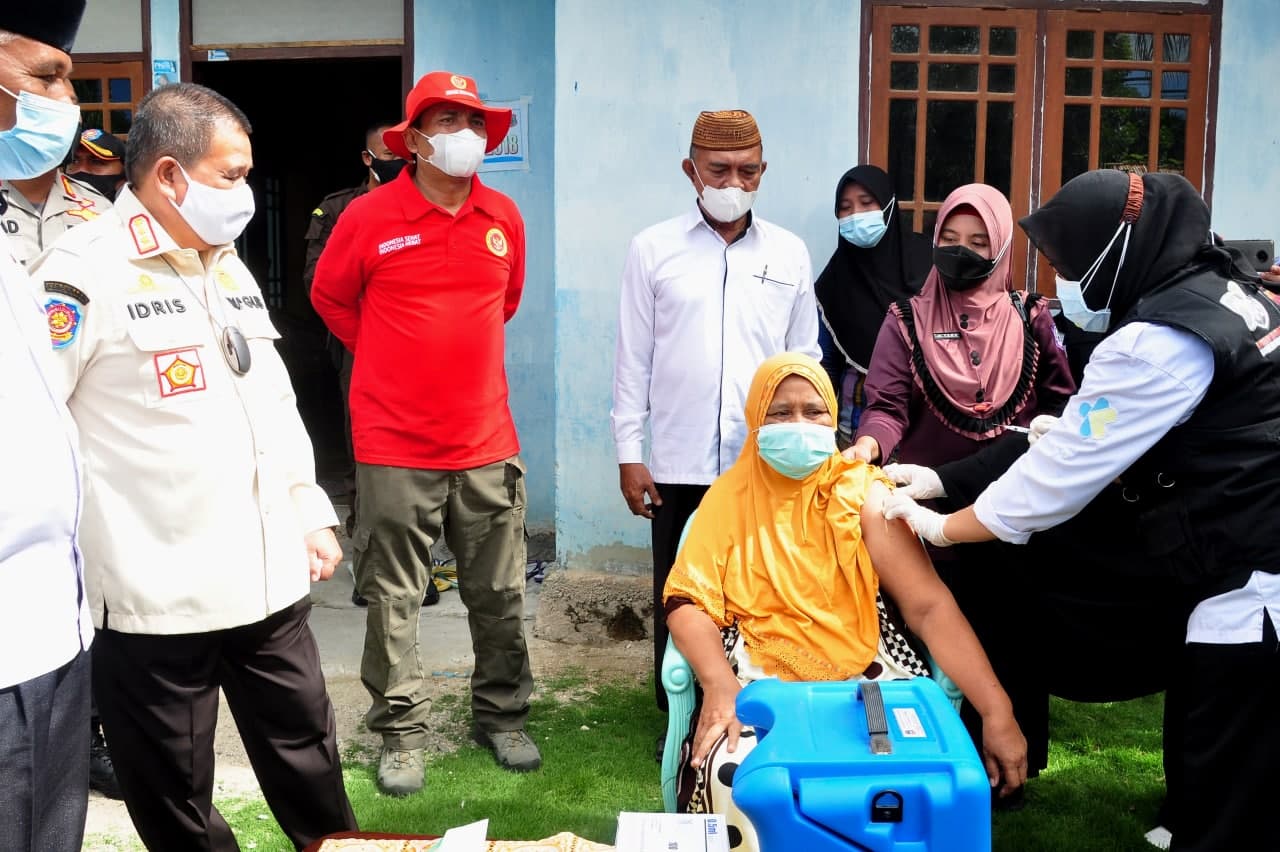  Kominda Gorontalo Percepat Vaksinasi Dengan Konsep Door to Door