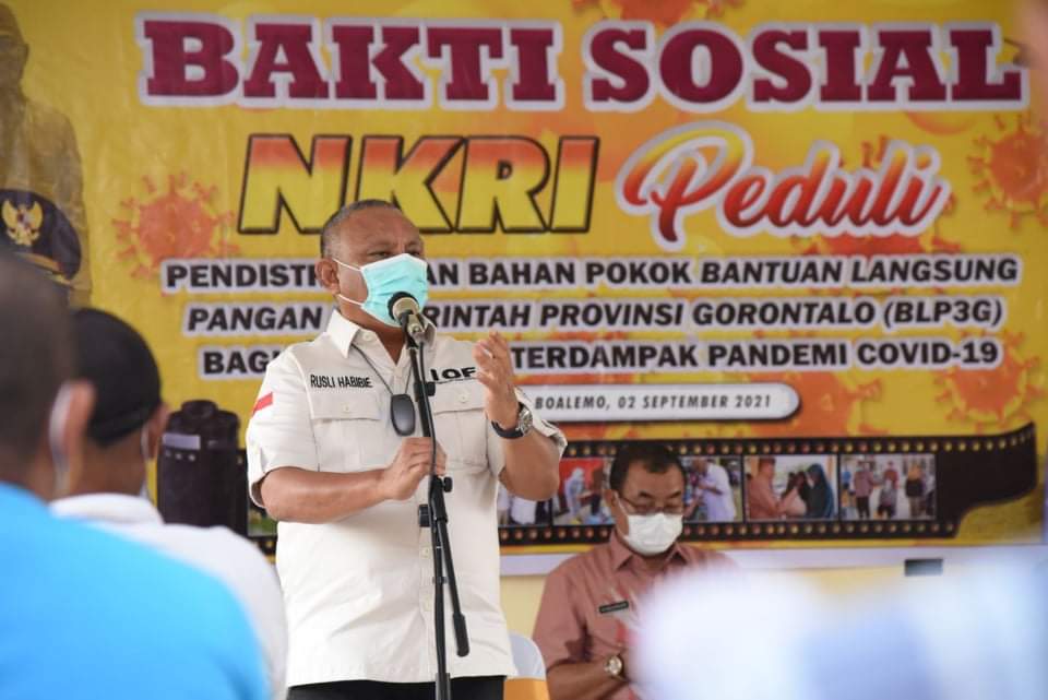  Pantang Jenuh, Rusli Minta Partisipasi Masyarakat Lawan Covid19