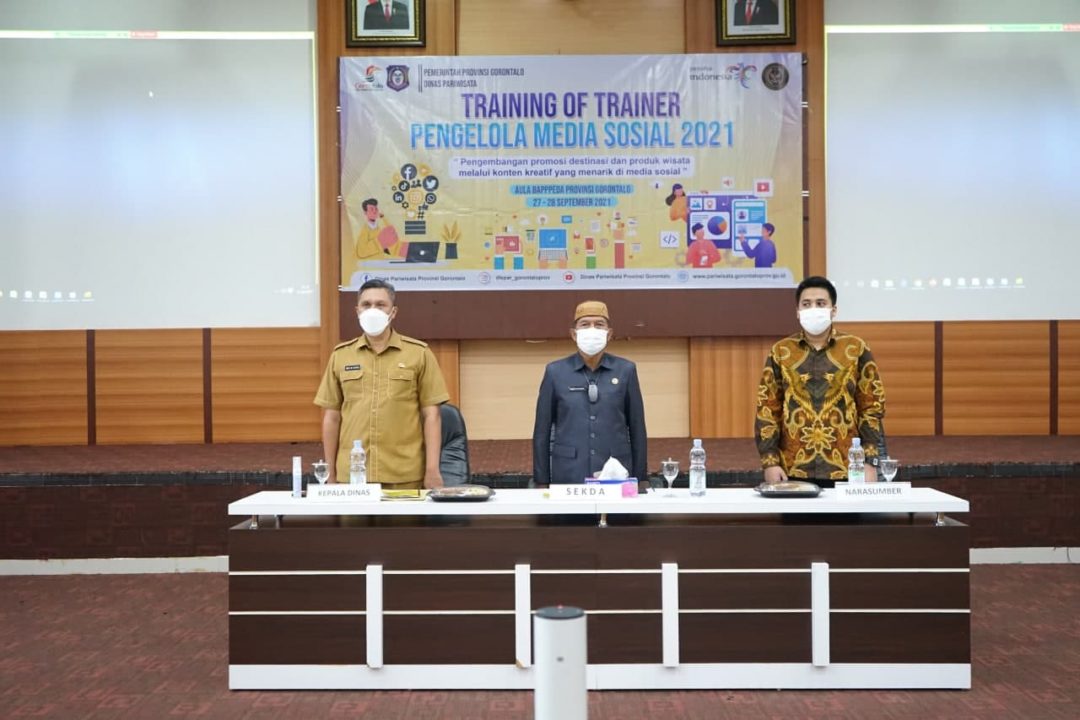  Dispar Provinsi Gelar Training Of Trainer Pengelola Media Sosial