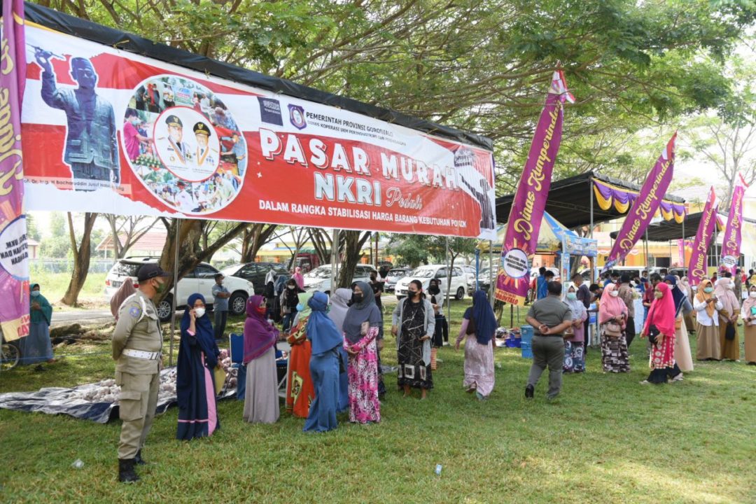  Peringati Maulid Nabi, Pemprov Gorontalo Gelar Pasar Murah