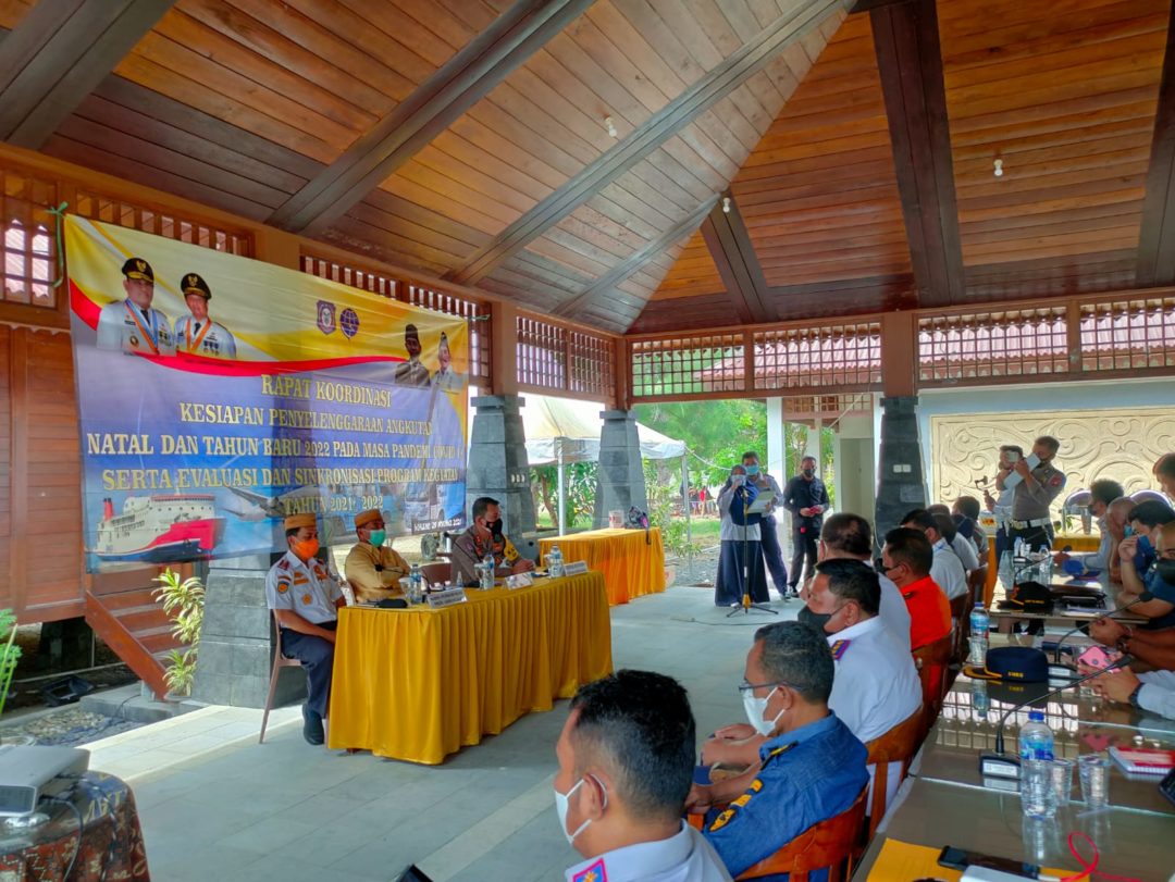  Dishub Gorontalo Gelar Rapat Persiapan Angkutan Nataru