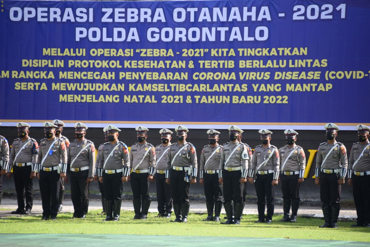  265 Personil Amankan Operasi Zebra 2021 di Gorontalo