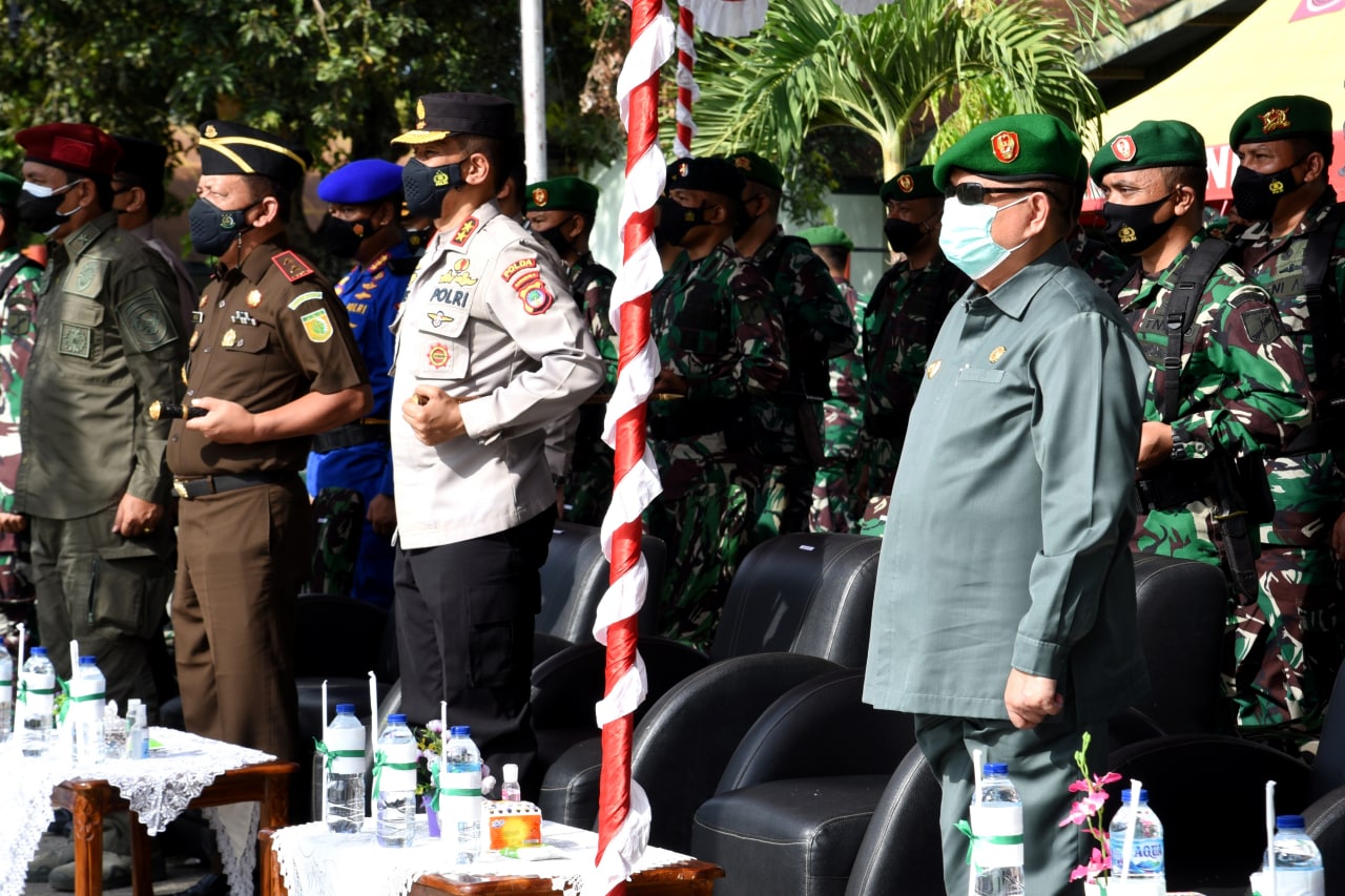  Wagub Gorontalo Hadiri Peringatan HUT ke-73 Infanteri