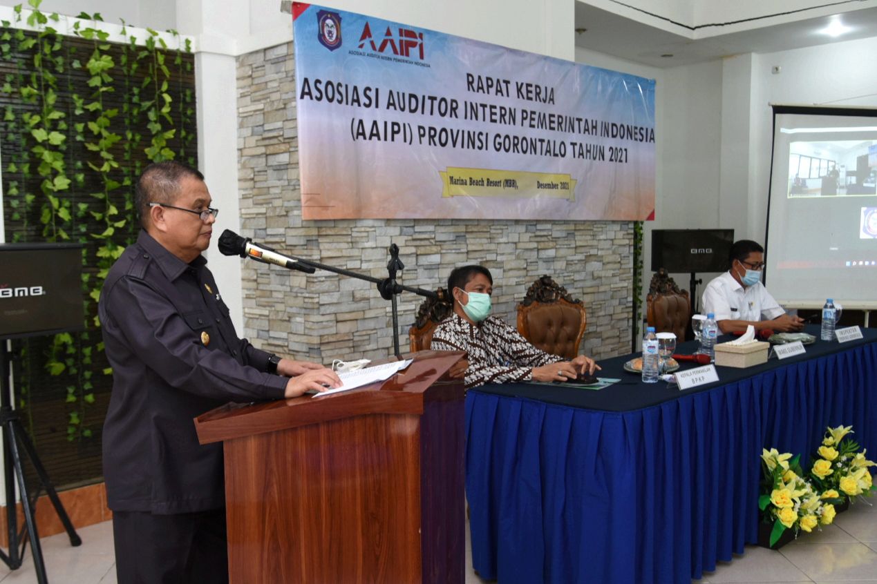  Wagub Gorontalo Buka Raker AAIPI dan Sosialisasi SAIPI