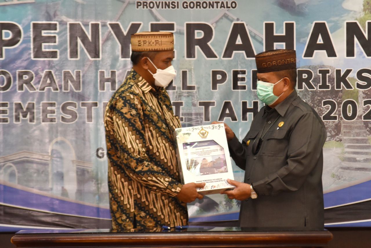  BPK Serahkan LHP Pendidikan Vokasi Pemprov Gorontalo