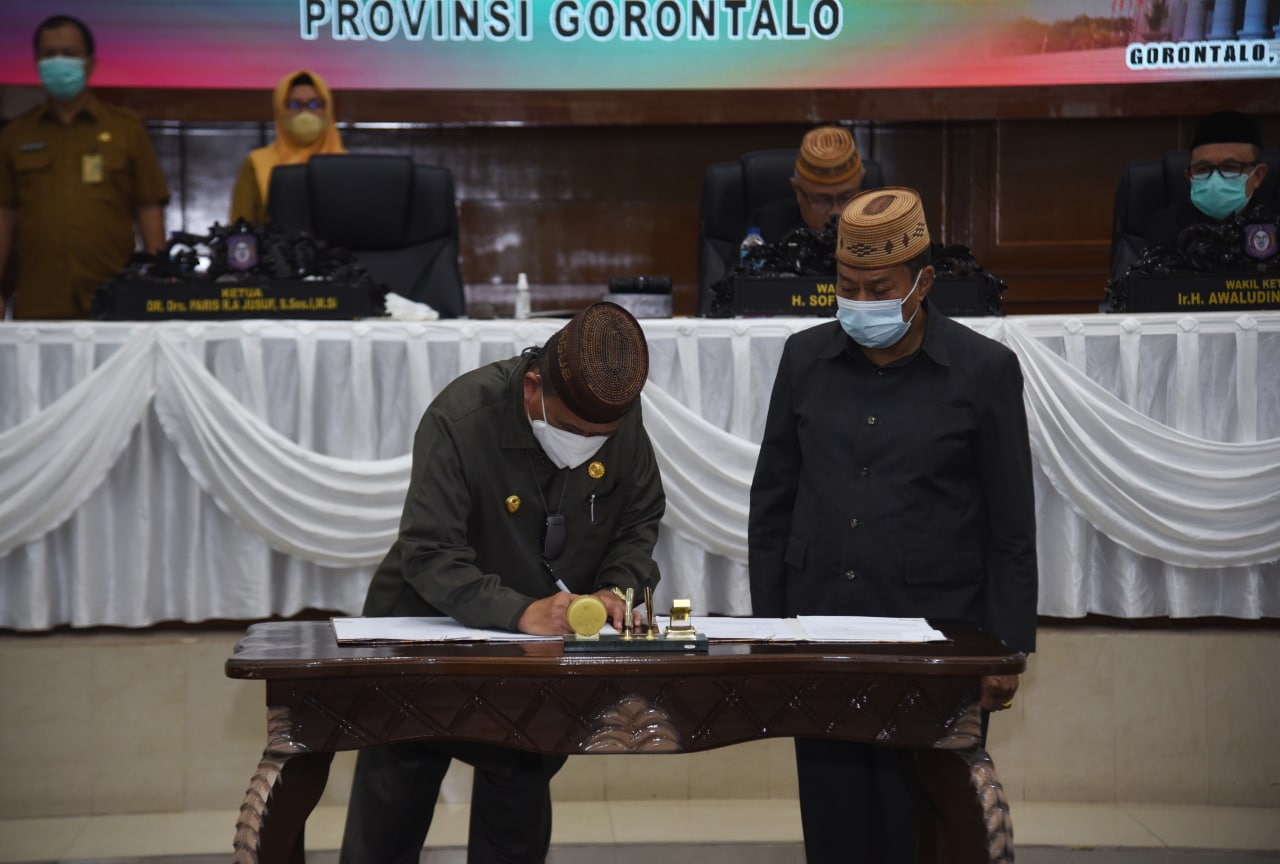  DPRD – Pemprov Gorontalo Setujui Ranperda Ketenagakerjaan