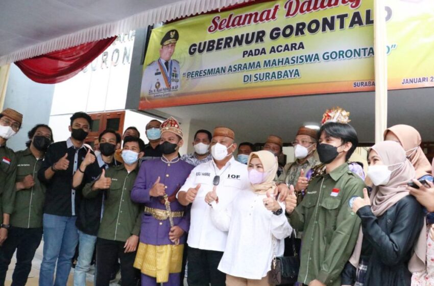  Mahasiswa Gorontalo di Surabaya Kini Miliki Asrama Sendiri