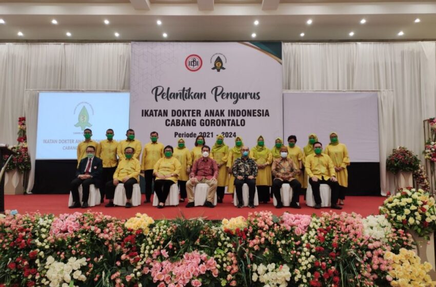  Pengurus IDAI Cabang Gorontalo Resmi Dilantik