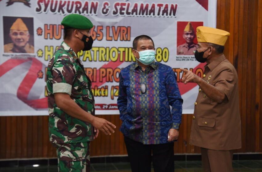  Wagub Gorontalo : Semangat Veteran Harus Jadi Inspirasi Generasi Milenial