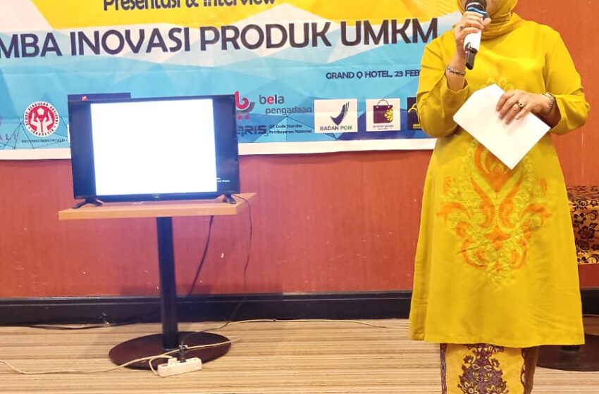  Ketua Dekranasda Gorontalo Apresiasi Lomba Inovasi Produk UMKM 