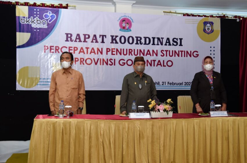  BKKBN Gorontalo Bentuk TPK Untuk Percepatan Penurunan Stunting