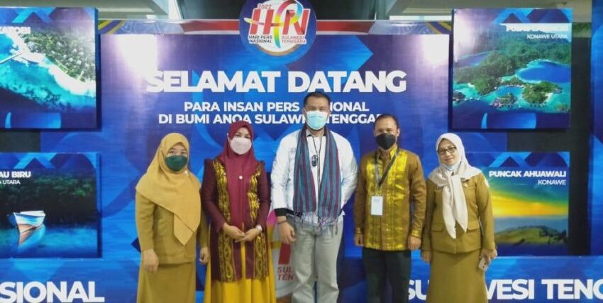  Kepala Diskominfotik Gorontalo Hadiri HPN 2022 di Kendari