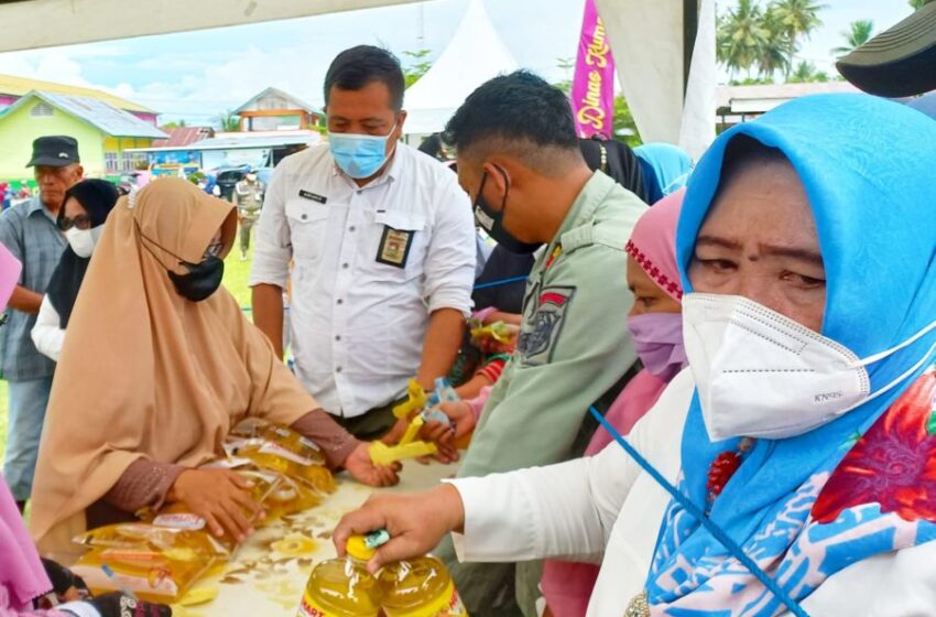  Pasar Murah NKRI Peduli Jangkau Warga Telaga Biru