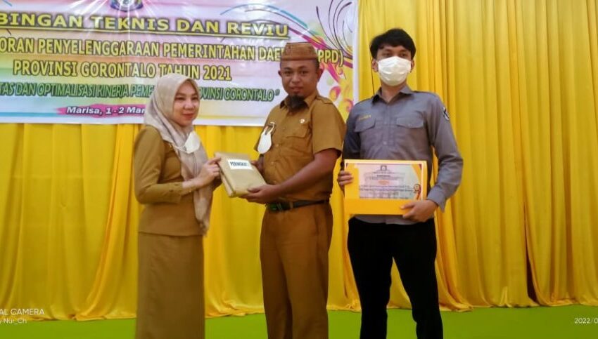  Diskominfotik Terbaik I Penyusunan LPPD Provinsi Gorontalo