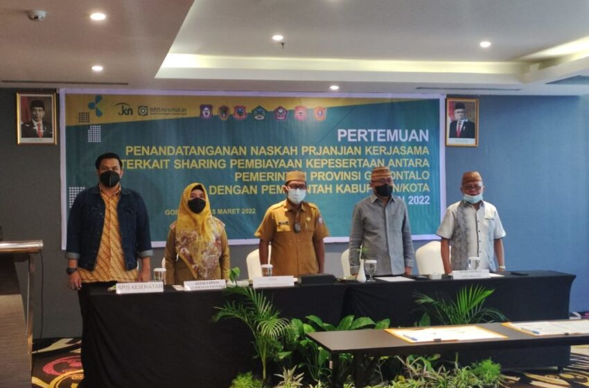  Pemprov dan Kabupaten/Kota Tandatangani PKS Pembiayaan Peserta PBPU-BP