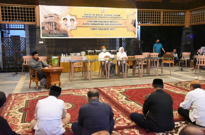  Pemprov Gorontalo Gelar Halalbihalal Jelang Ramadan