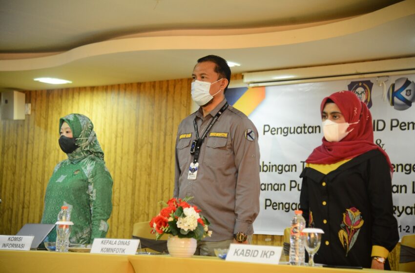  Tingkatkan Kualitas PPID, Diskominfotik Gelar Penguatan SDM