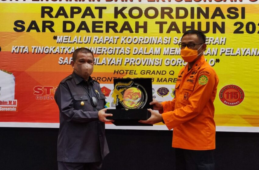  Wagub Gorontalo Buka Rapat Koordinasi SAR Daerah