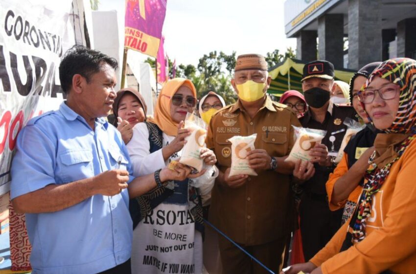  Adhyaksa Dharmakarini – Pemprov Gorontalo Gelar Pasar Murah Ramadan