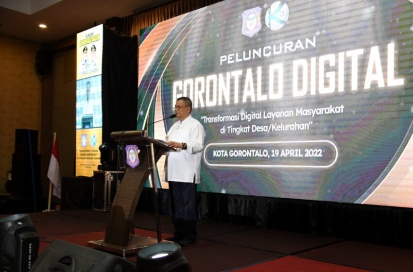  Wagub Luncurkan Program Gorontalo Digital