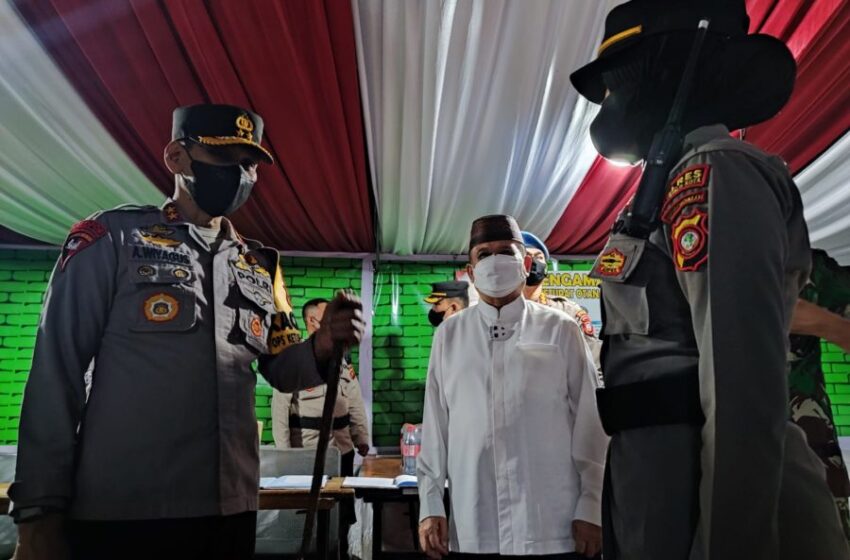  Wagub dan Forkopimda Gorontalo Pantau Posko Pengamanan Lebaran Idul Fitri