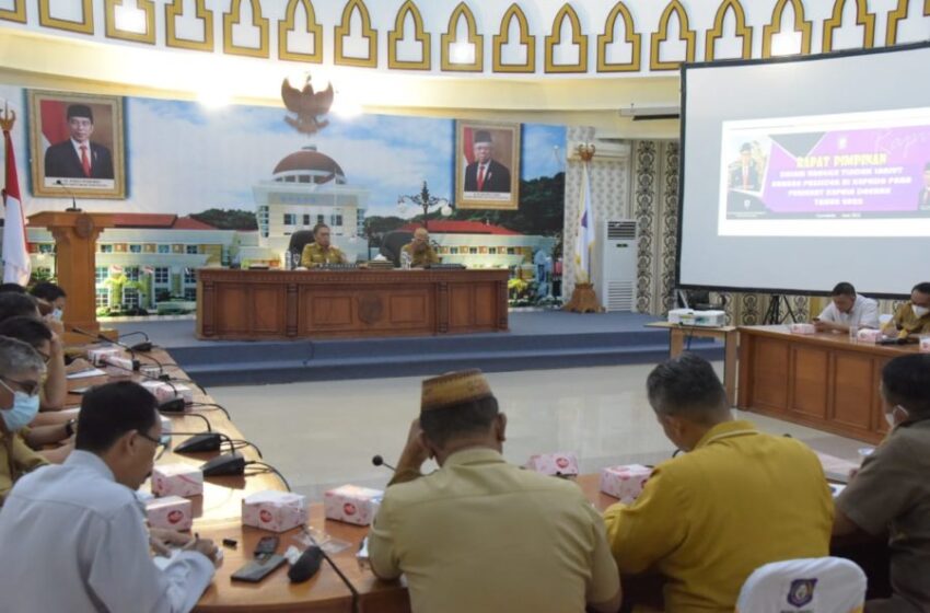  Tindak Lanjut Penjabat Gubernur Gorontalo Terhadap Arahan Presiden