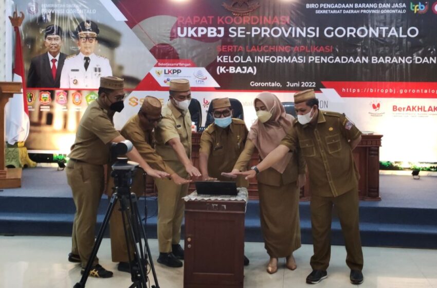  Sekda Darda Buka Rakor UKPBJ Se Provinsi Gorontalo