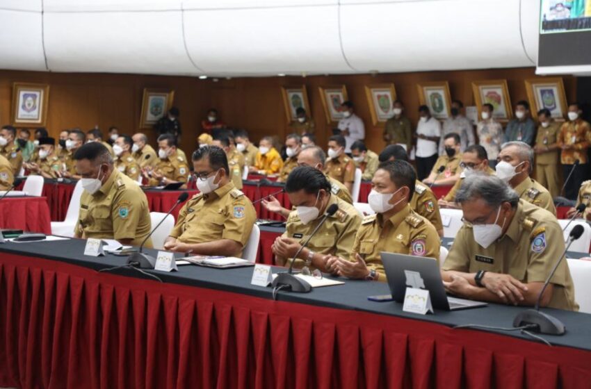  Penjagub Gorontalo Hadiri Rapat Koordinasi Penjabat Kepala Daerah