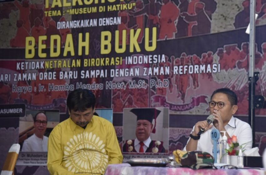  Dikbudpora Gorontalo Gelar Talkshow dan Bedah Buku Karya Penjagub Hamka 