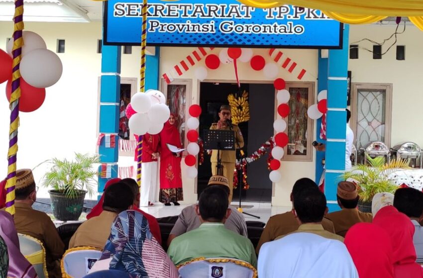  TP-PKK Provinsi Gorontalo Kini Miliki Gedung Sekretariat Sendiri