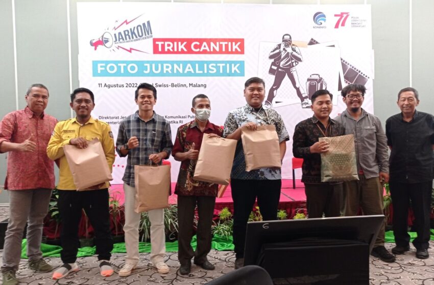  MC Gorontalo Raih Prestasi Pada Bimtek Foto Jurnalistik