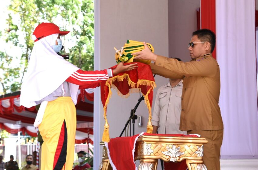  Pemprov Gorontalo Gelar Gladi Upacara HUT ke-77 RI