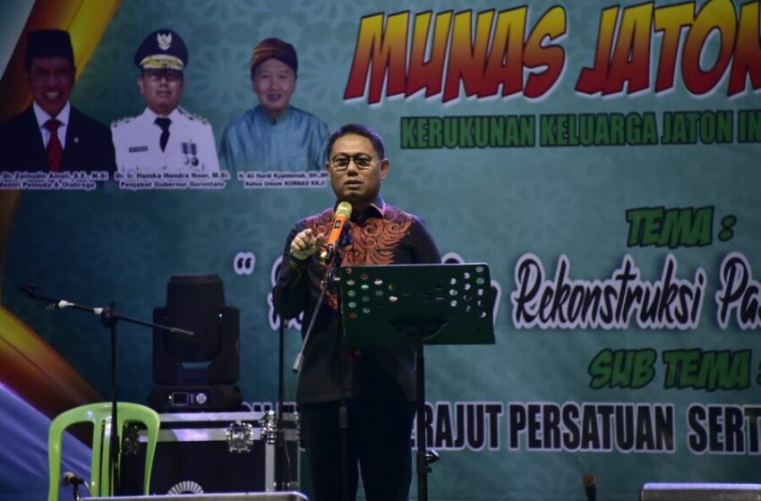  Penjagub Hamka Buka Munas KKJI di Gorontalo