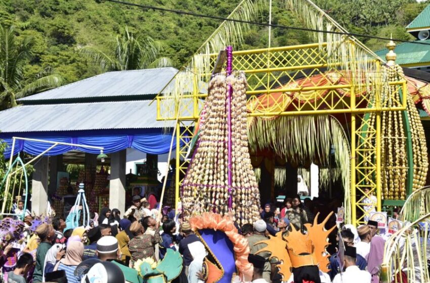  Tradisi Walima Peringati Maulid Nabi di Bongo Berlangsung Meriah