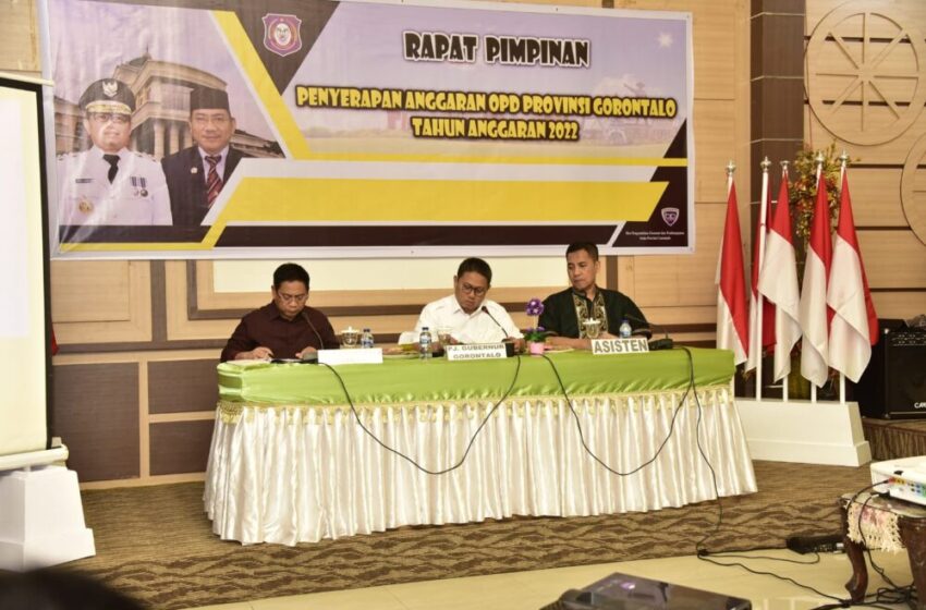  Serapan Anggaran Minim, Penjagub Tegaskan OPD Genjot Realisasi