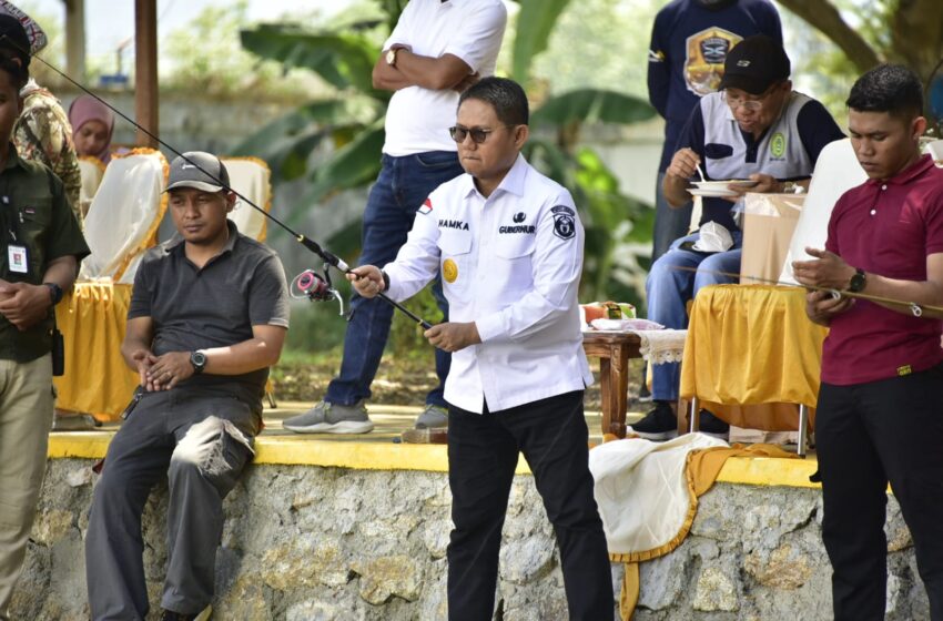  Diskumperindag Provinsi Gorontalo Gelar Lomba Mancing