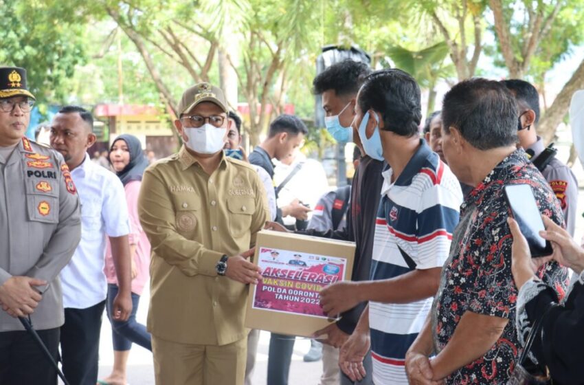  Polda Gorontalo Gelar Vaksinasi Covid-19 di 45 Titik