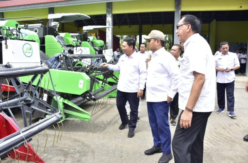  Alat Pasca Panen Untuk Bantu Petani di Gorontalo Kian Lengkap 